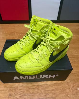 Dunk High Ambush Lime 45