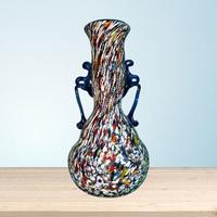 Vaso in vetro di Murano firmato A. Pesavento