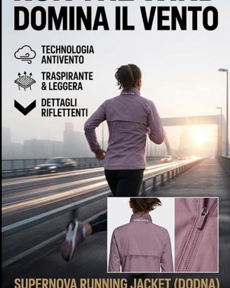 Giacca antivento donna
