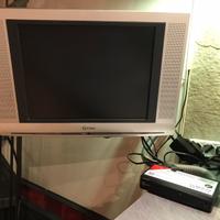 Televisione 15 pollici + decoder