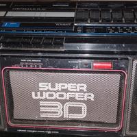 radio cassetta anni 80 