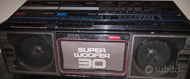 radio cassetta anni 80 