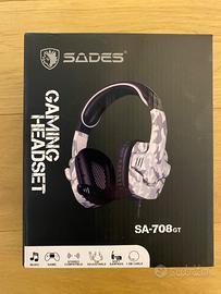 SADES SA-708GT Cuffie Gaming