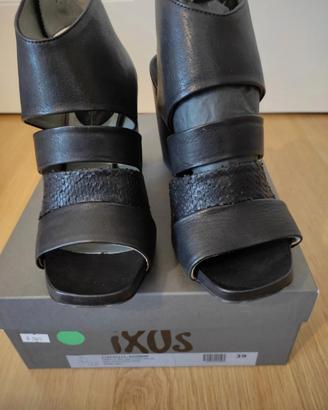 scarpe alte di vera pelle aperte davanti  IXOS