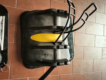 porta sci da auto magnetico