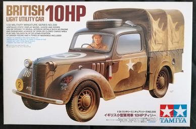 Tamiya 35308 British 10HP Light Utility Car + vari