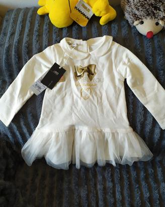 Abito iDO con Tulle e Strass (Nuovo)