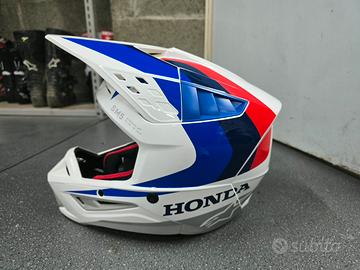 Casco cross honda x alpinestars S-M5