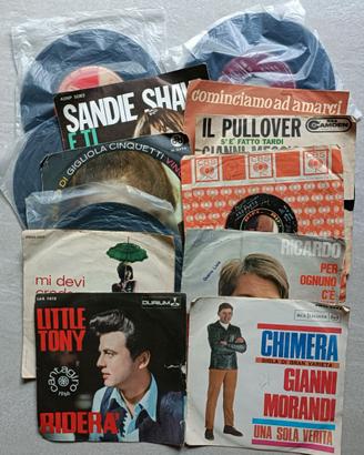 23 storici 45 giri anni 60