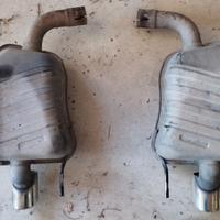 doppio scarico alfa 159