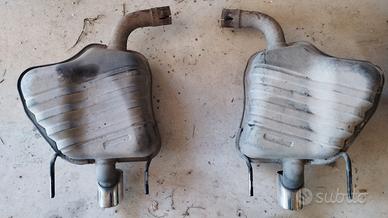 doppio scarico alfa 159