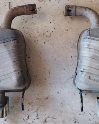 doppio scarico alfa 159