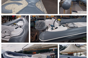 Riparazione restyling gommone