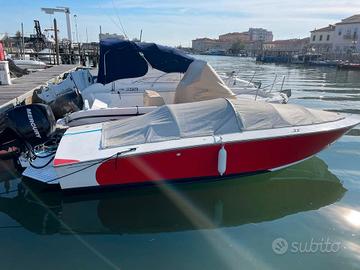 Open 610 + motore mercury pro 40/60 cv 4t