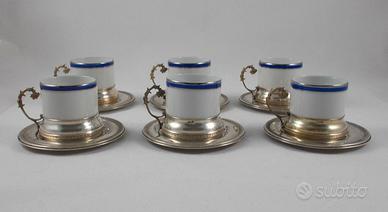 Set di 6 tazzine da caffè espresso