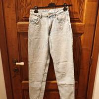 Jeans donna blu Bershka