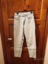 Jeans donna blu Bershka