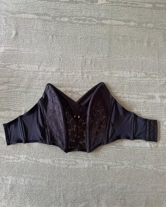 Reggiseno in raso e pizzo