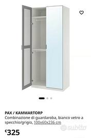 Armadio PAX IKEA - Ante SPECCHIO - Smontato