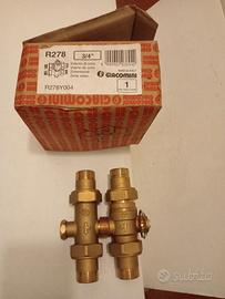 valvola di zona tre vie Giacomini 3/4 R278