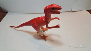 Velociraptor Arancione Figure