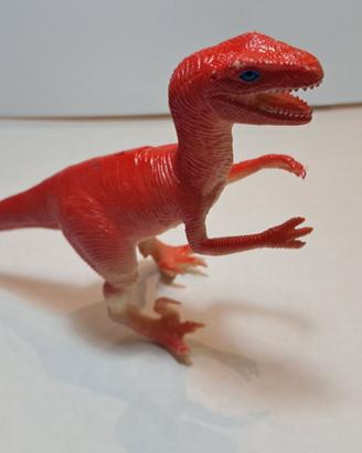 Velociraptor Arancione Figure