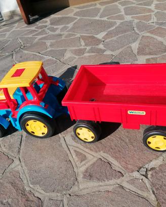 Trattore gigante a spinta 