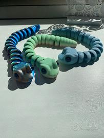 Serpente flessibile multicolore