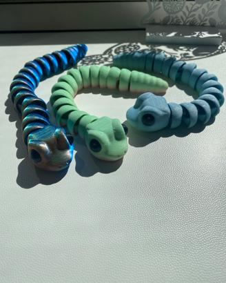 Serpente flessibile multicolore