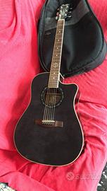 Chitarra acustica Fender con custodia originale