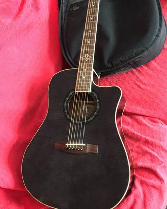 Chitarra acustica Fender con custodia originale