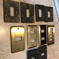 Mostrine per interruttore vintage