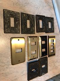 Mostrine per interruttore vintage