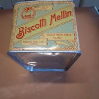 Scatole in latta Mellin.