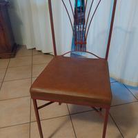 sedie ferro battuto artigianali