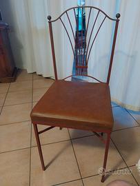 sedie ferro battuto artigianali