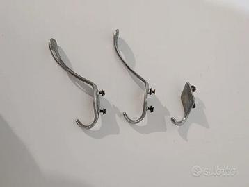 Lotto 3 ganci appendiabiti