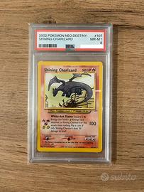Shining Charizard Pokémon PSA 8