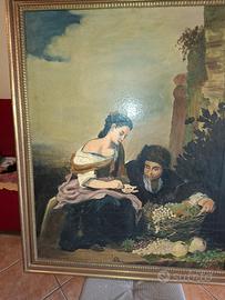 dipinto olio su tela