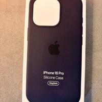 Apple cover silicone nero iphone 16 pro
