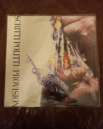 Vinile LP 33 giri Scritti Politti - Provision