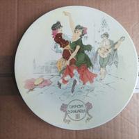 piatto vintage decorato "danza spagnola"