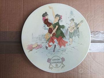 piatto vintage decorato "danza spagnola"