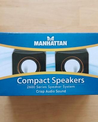 Casse per PC Manhattan 2600 USB