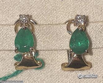 PAIO ORECCHINI VINTAGE IN ORO GIALLO 18kt