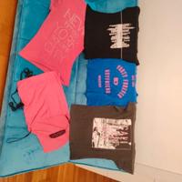 stock di magliette donna hollister, aeropostale