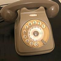 Telefono Vintage a disco anni 70