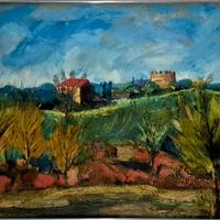quadro ad olio del pittore Paradisi