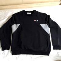 Felpa Fila nera e grigia