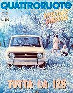 Rivista quattroruote aprile 1969
